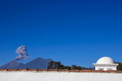 Vulkan Fuego, Antigua, Guatemala