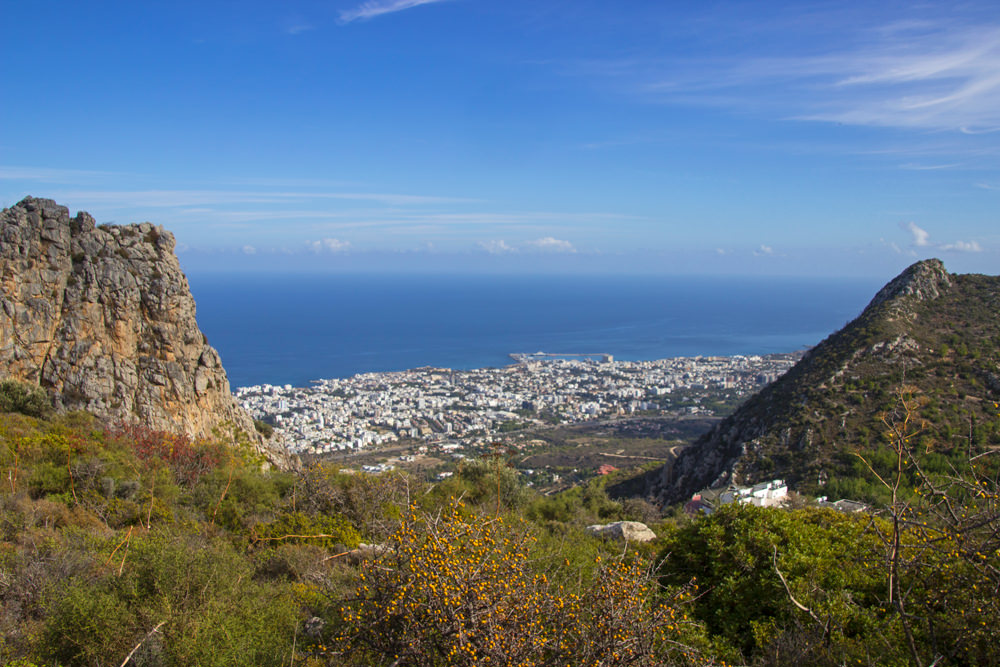 Blick auf Kyrenia, Zypern
