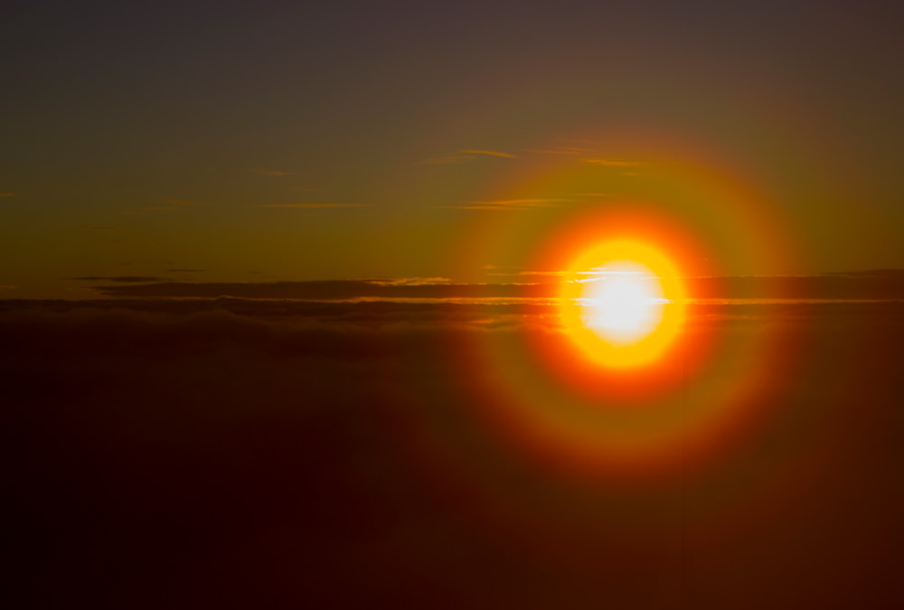 Sonnenaufgang, Vulkan Barú, Panama