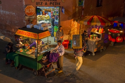 Nachtszene, Guatemala