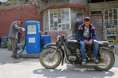 Tankstelle, Jeghegnadsor, Armenien